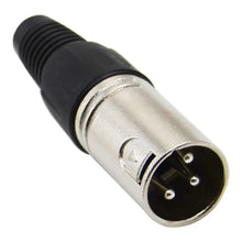 Load image into Gallery viewer, MR DJ XLRMH4 4 3-Pin XLR Male Connector Heads for Audio Microphone &amp; DMX Cable Applications