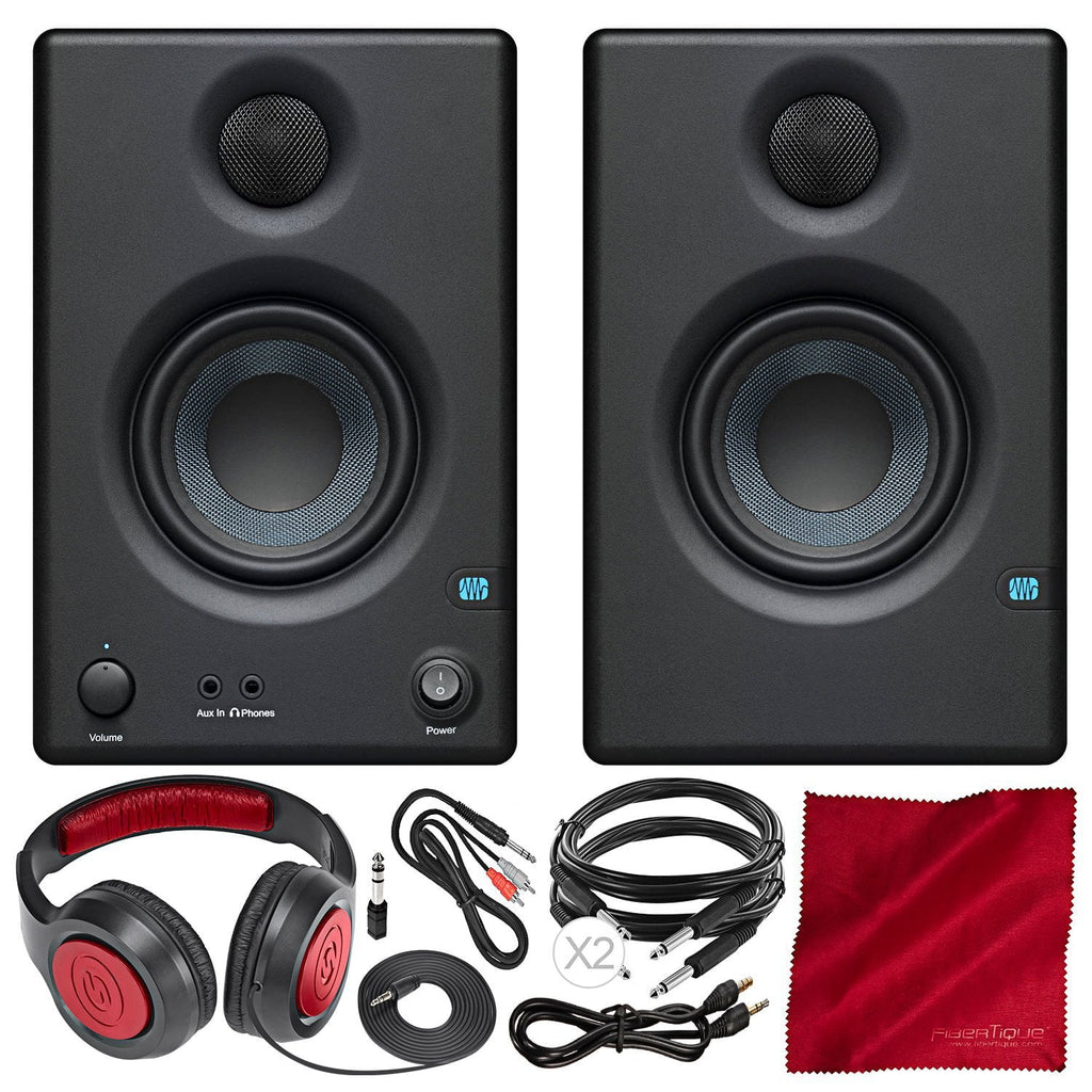 PreSonus Eris E3.5 3.5" Multimedia Monitors + SR350 Professional Headphones