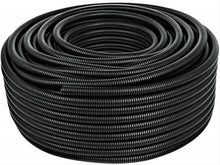 Charger l'image dans la galerie, 5 Ft 5/8" Split Wire Loom Conduit Polyethylene Tubing Black Color Sleeve Tube