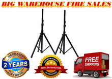 Charger l'image dans la galerie, 2 MR DJ PA DJ Speaker Universal Adjustable Height Tripod Stands