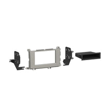 Charger l'image dans la galerie, Metra 99-8229S Double-DIN Car Stereo Silver Dash Kit - Compatible Fits for Sienna 2011-2014