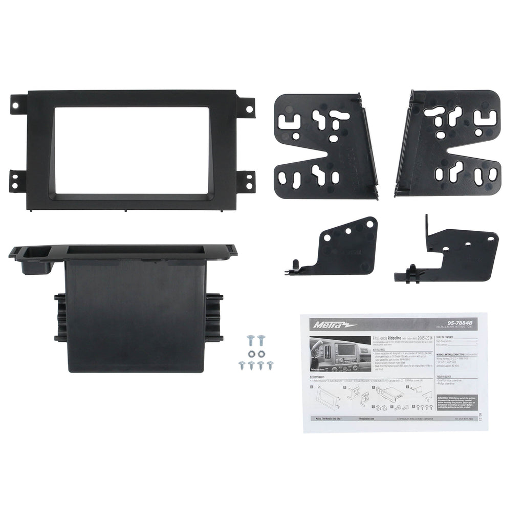 Metra 95-7884B Radio Installation Kits Compatible Fits Honda Ridgeline 2006-2014
