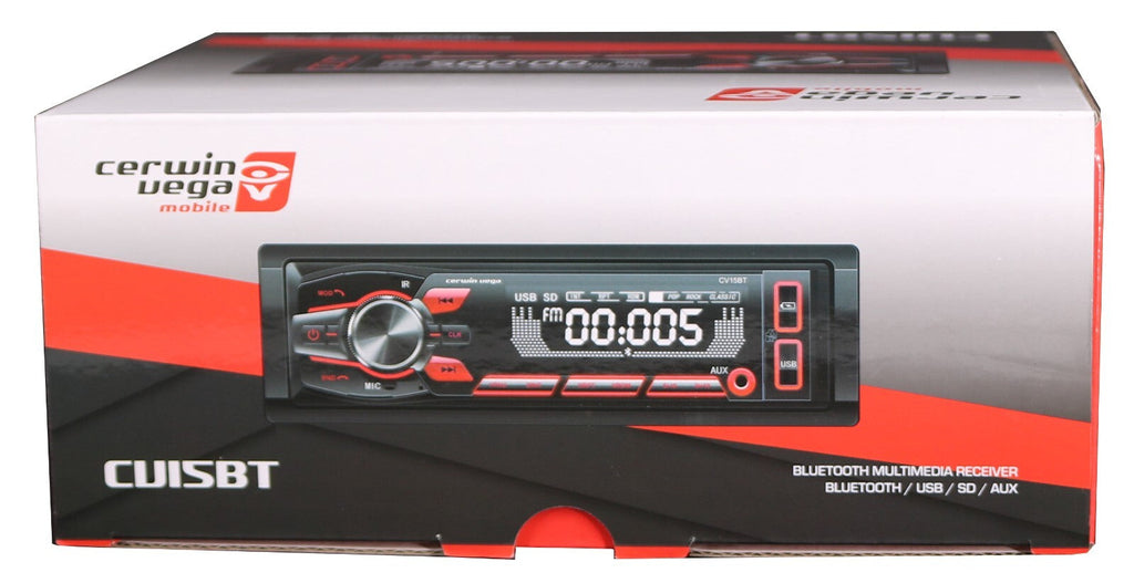 Cerwin Vega CV15BT AM/FM Bluetooth + 2 Pioneer TS-F1634R 6.5" Speaker