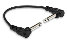 Charger l&#39;image dans la galerie, Hosa CFS-106 Molded Right-Angle Guitar Patch Cable - 6 inch