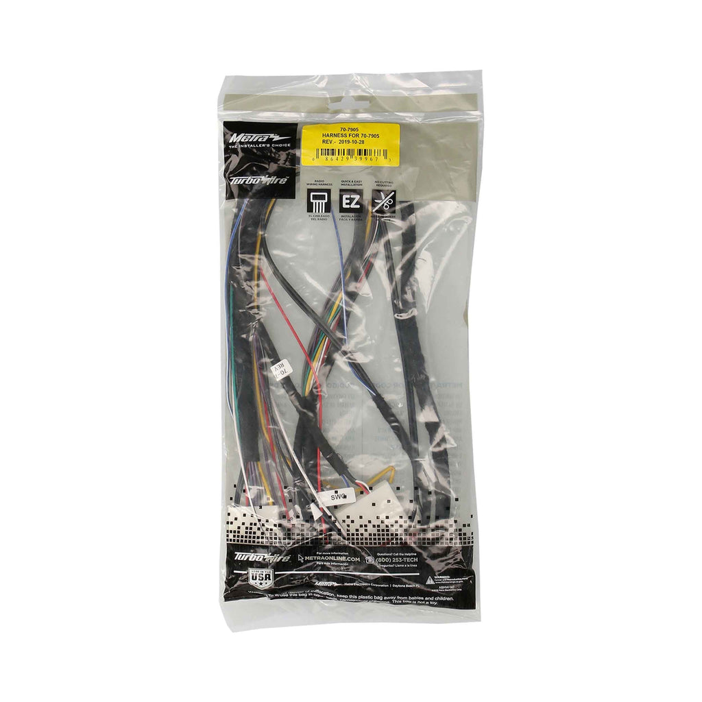 Metra 70-7905 Radio Replacement Harness - Compatible Fits for Mazda 2016-Up