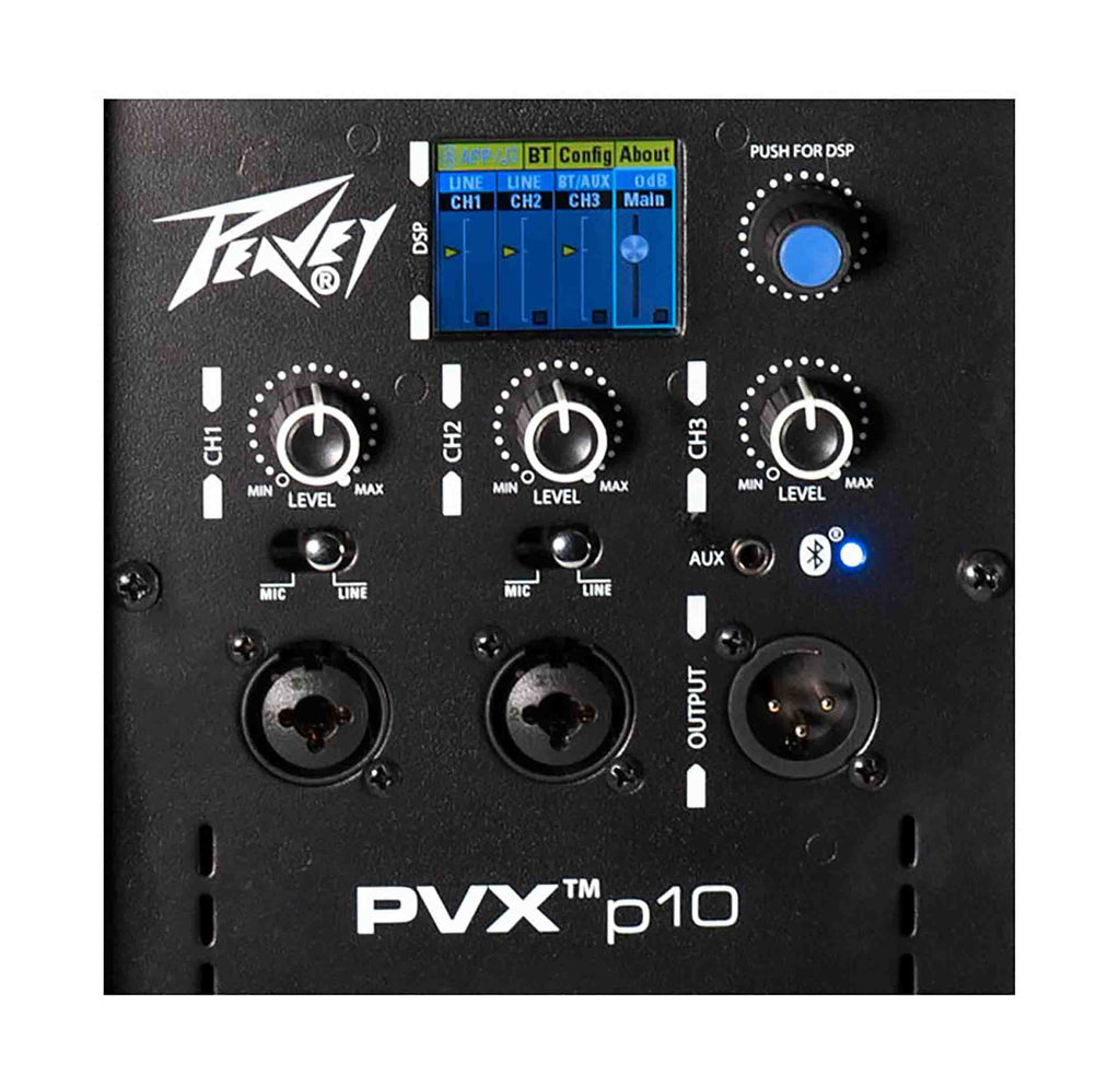 Peavey PVXp 10, Bluetooth Powered Loudspeaker - 10-Inch