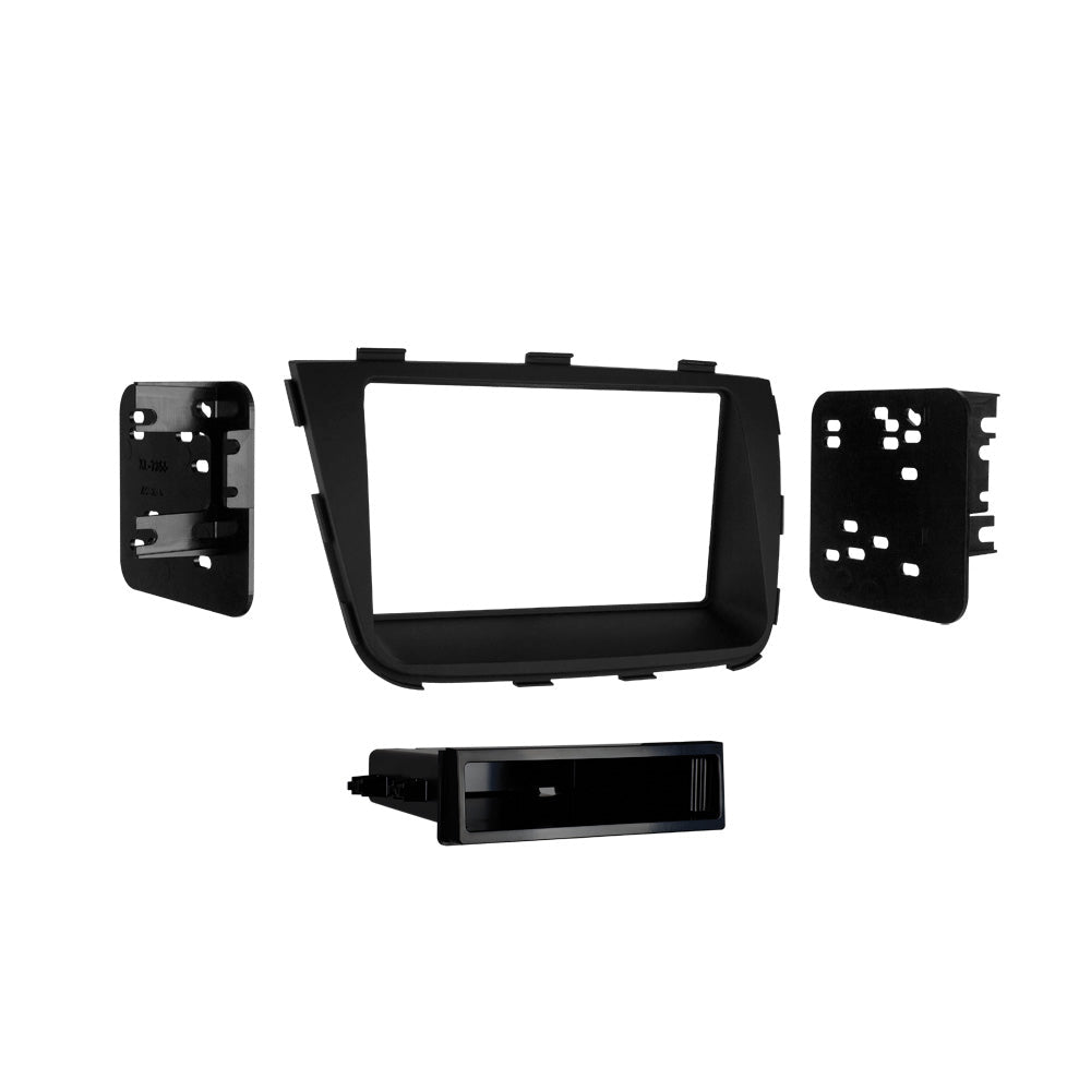 Metra 99-7355B Single and Double DIN Car Stereo Installation Dash Kit - Compatible Fits for Kia Sorrento (without NAV) 2014-2015
