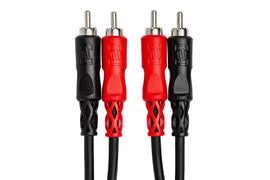 Hosa Stereo Interconnect Cable, Dual RCA to Same
