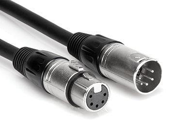 MR Truss CDMX10 5-pin DMX lighting cable <BR/>10' DMX 5-Pin XLR Male to Female Pro Stage DJ Lighting DMX Cable