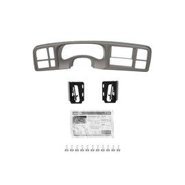 Metra DP-3002SHL Double-DIN Car Stereo Dash Kit - Compatible Fits for GM Full-Size Trucks and SUVs 1999-2002