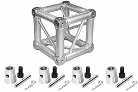MR DJ DTJB1W Universal Corner Junction Block Box 1-6Way + 4 Half Conical Couplers