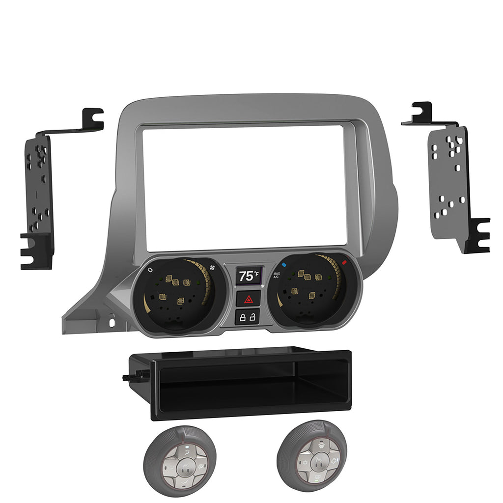 Metra 99-3010S Double/Single DIN Kit Fit Chevy Camaro 2010-UP Interface Adapter