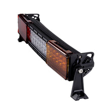 Charger l'image dans la galerie, Heise HE-SLC1R Red Protective Lens Cover for Straight Lightbars - 6 Inch
