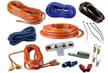 Charger l&#39;image dans la galerie, Absolute USA KIT-4OR 2000 Watts Complete Amplifier Hookup Kit (Orange Color)