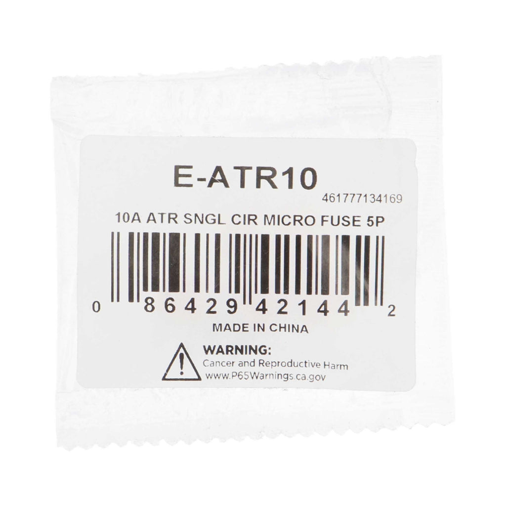 Install Bay E-ATR10 10 Amp 2 Leg Micro ATR Fuse - 5PK