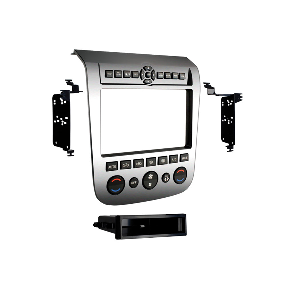 Metra 99-7612A Single/Double DIN Installation Dash Kit - Compatible Fits for Nissan Murano 2003-2007