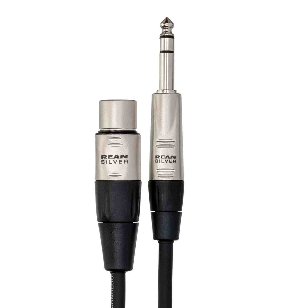 Hosa HXS-020, XLR Female to 1/4" TRS Male Pro Balanced Interconnect - 20 Feet