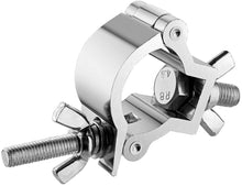 Load image into Gallery viewer, MR Truss C138 Truss Clamp Stage Lights Clamp 1.18”-1.38”（30-35mm）, Perfectly fit for 30-35mm OD Tube/Pipe, Heavy Duty 165lb Premium Truss O Clamp for DJ Lighting Par Lights Spot Lights
