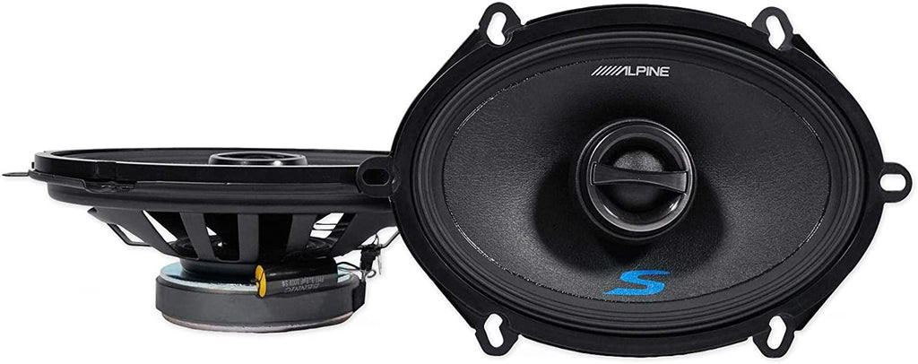 Alpine S 5x7" Front Speaker Replacement Kit For 1999-2004 Ford F-250/350/450/550