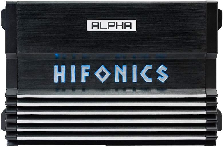 Hifonics A800.4D  800 Watt 4-Channel Class-D Compact Car Audio Amplifier & 4G Amp Kit