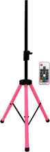 Load image into Gallery viewer, 2 MR DJ SS700LED Universal Light Up Multi Color LED Speaker Stands w/Remote