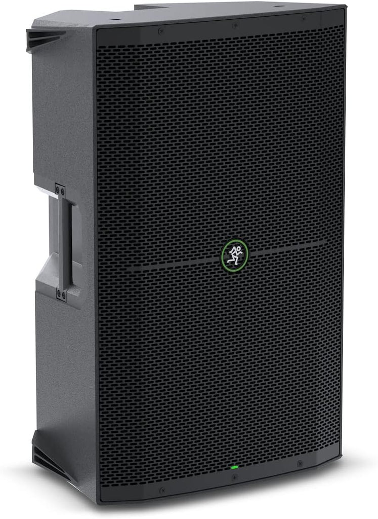 2 Mackie Thump215XT 15" DSP Bluetooth Power Loudspeaker + 2 Cables & Mobile Phone Holder