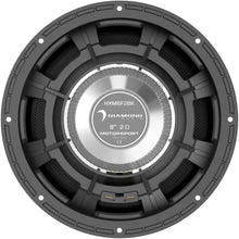 Charger l'image dans la galerie, Diamond Audio HXM8F2BK 8" 2-Way High Output Coaxial 2-ohm Marine Speakers