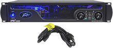 Load image into Gallery viewer, Peavey IPR2 3000 3000 Watt Class D Pro Power Amplifier + 2 Stand &amp; Cables