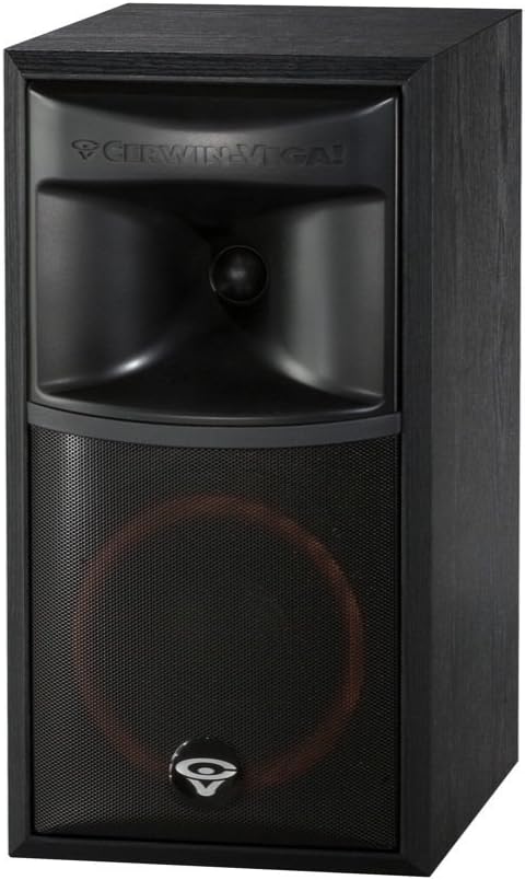 2 Cerwin Vega XLS-6 6.5" 2-Way Bookshelf Speakers