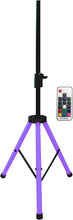 Charger l'image dans la galerie, 2 MR DJ Color Stand LED Speaker Stand Tripod With LED lighting and IR control