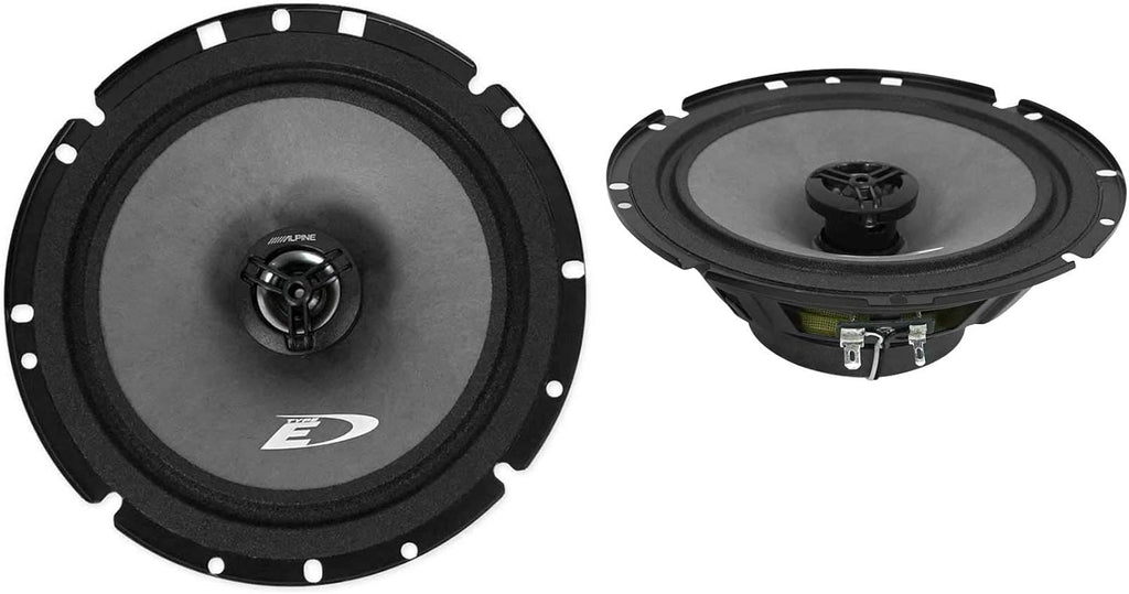 Alpine UTE-73BT Digital Media Receiver Bluetooth & 2 Pair SXE-1726S 6.5" Speaker