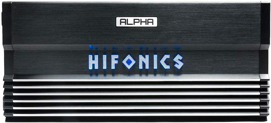 Hifonics A2500.5D 2500W Class-D Alpha Series 5 Channel Car Amplifier with Bass Remote