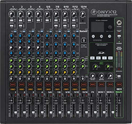 Mackie ONYX12 12-channel Analog Mixer with Multi-Track USB