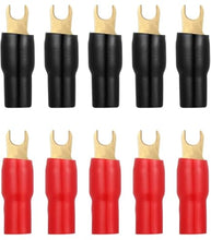 Charger l'image dans la galerie, Install Bay US810 Spade Terminal Connectors 8Ga #10 5Pr Red/Black