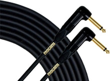 Load image into Gallery viewer, Mogami GOLD INSTRUMENT-25R Right Angle to Straight Silent Guitar Cable - 25 foot