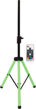 Load image into Gallery viewer, 2 MR DJ SS700LED Universal Light Up Multi Color LED Speaker Stands w/Remote