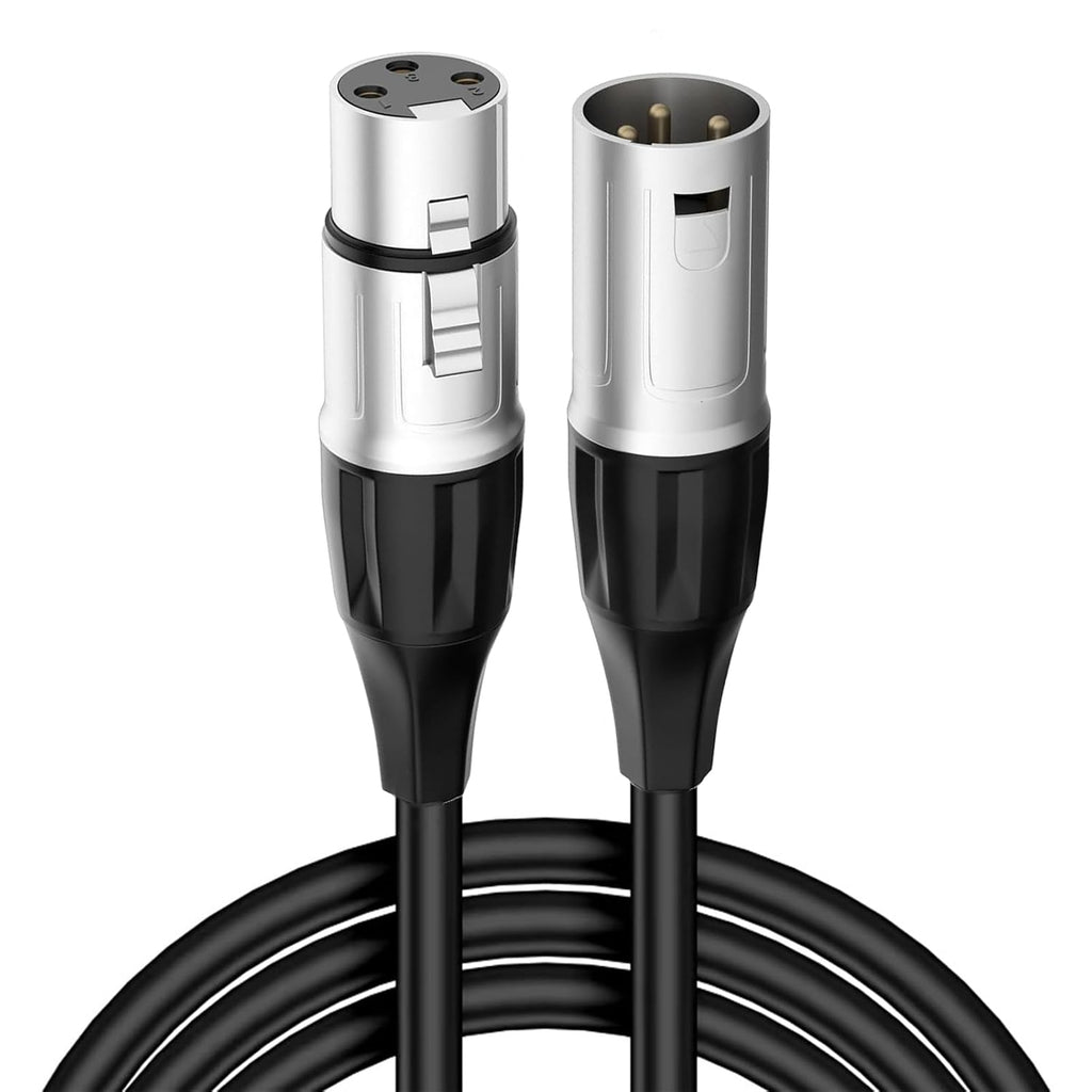 2 MR DJ CXMXF100 100' XLR Male to XLR Female Microphone Balanced Instrumental Dj XLR Interconnect Cable