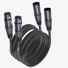 Charger l'image dans la galerie, 2 MR DJ CXMXF100 100' XLR Male to XLR Female Microphone Balanced Instrumental Dj XLR Interconnect Cable