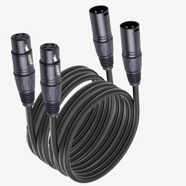 2 MR DJ CXMXF100 100' XLR Male to XLR Female Microphone Balanced Instrumental Dj XLR Interconnect Cable