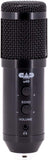 CAD Audio U49 USB Large Format Side Address Studio Microphone with Headphone Monitor and Echo