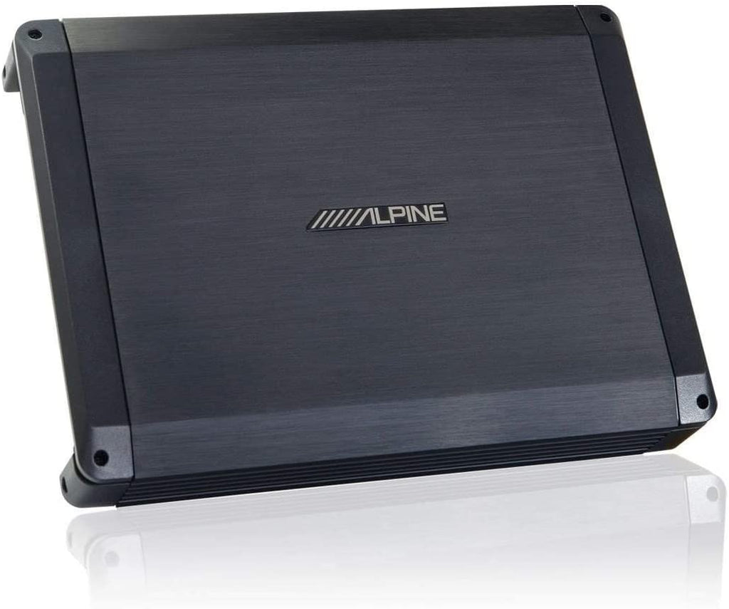 Alpine BBX-F1200 Amplifier with Two Pair of Alpine S-S57 5X7/6X8 Coax Speakers, and Wiring Kit