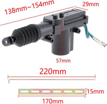Charger l'image dans la galerie, 2 Pair American Terminal HEAVY DUTY Universal Power Door Lock 2 Wire Actuator Motor Kit
