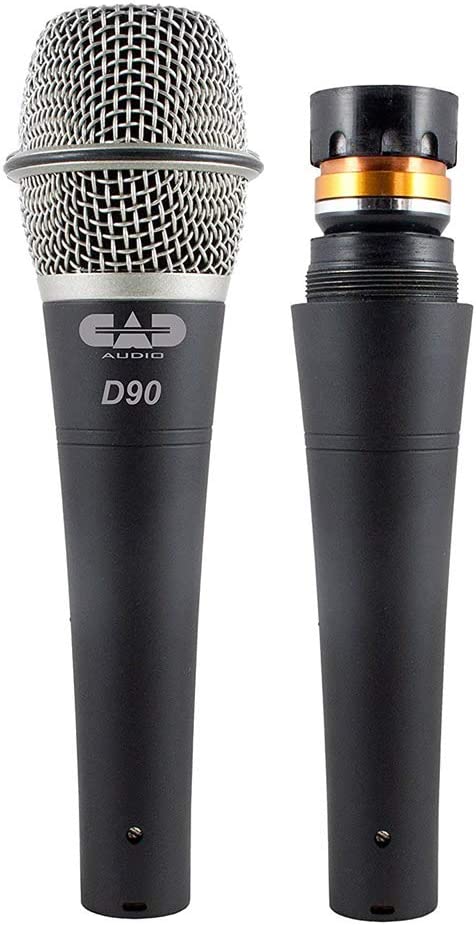 CAD Audio Premium Supercardioid Dynamic Handheld Microphone D90 (2-Pack)