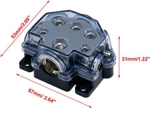 Load image into Gallery viewer, Absolute PD-150C 0-2-4 Gauge 1 in 5 Ways Out Power Splitter Distribution Block