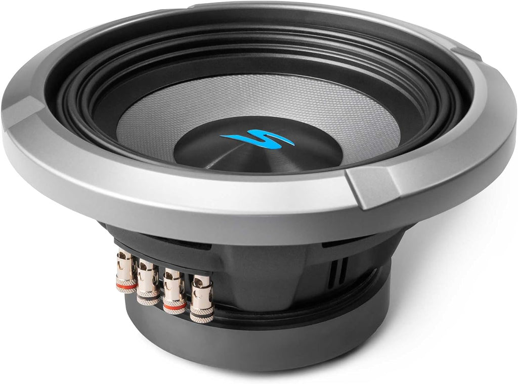 Alpine S2-W8D4 8" S-Series Dual 4 Ohm Car Subwoofer, 900W Max, 300W RMS