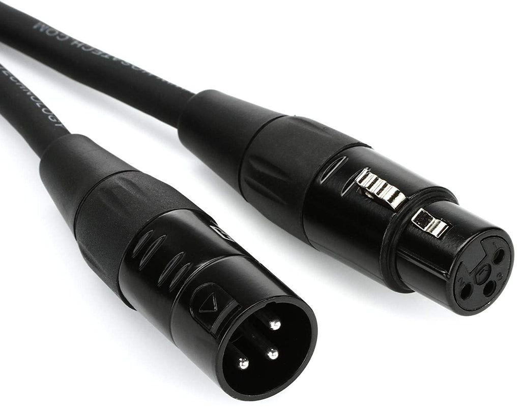 Hosa HMIC-100 REAN XLR3F to XLR3M Pro Microphone Cable, 100 Feet