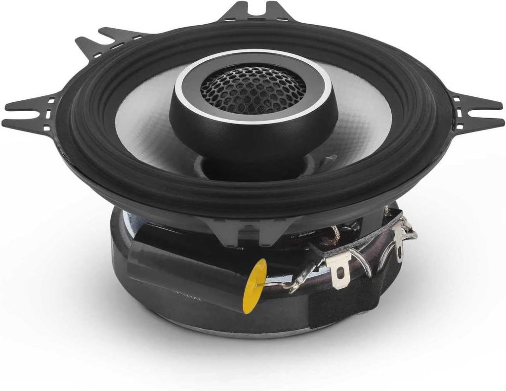 2 Alpine S-S40 Car Speaker 280W Max (90W RMS) 4" Type S Series 2-Way Coaxial Car Speakers, Contains 4x6" Adapter Plate