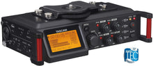 Load image into Gallery viewer, Tascam DR-70D 4-Track Portable Audio Recorder for DSLR Camera