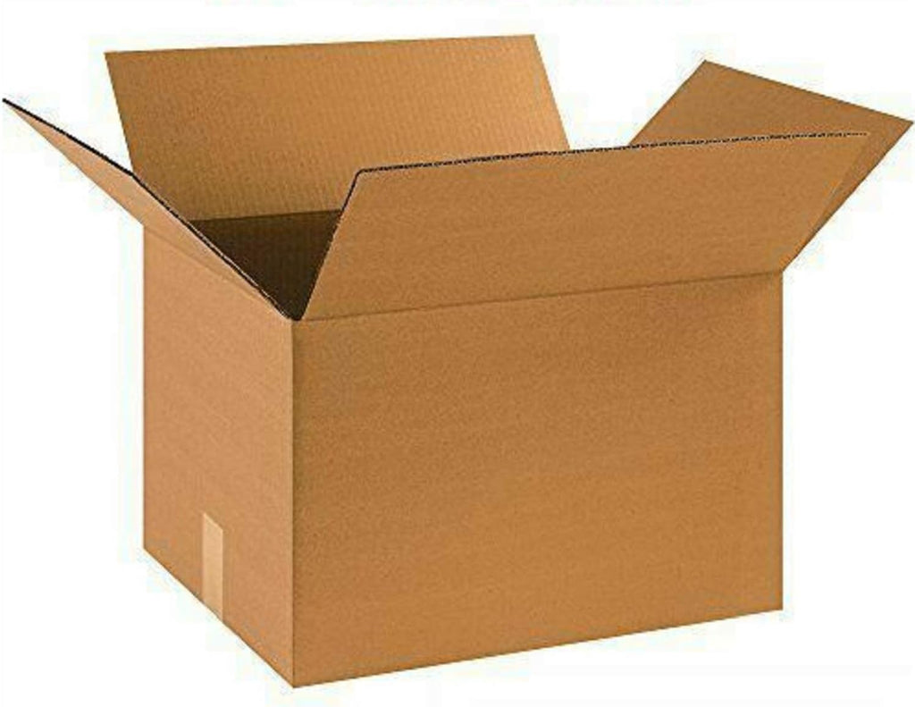 Shipping Boxes 15"L x 15"W x 15"H 10-Pack Corrugated Cardboard Box for Packing Moving Storage