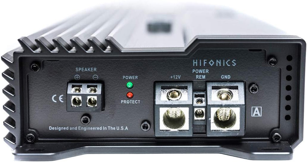 Hifonics A3000.1D 3000W Class-D Monoblock Car Amplifier & 4 Gauge AMP Kit